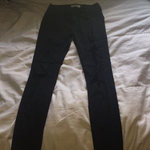 Ripped Pacsun Black Jeggings